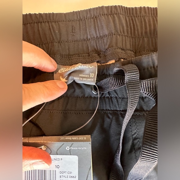 Eddie Bauer BUTTER SOFT Fleece Lined Snow Pants 10 ❄️ - Picture 12 of 16